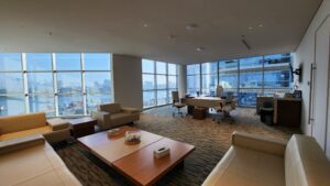 Modern luxury office interior designed by Arclight – a leading interior fit-out contractor in Dubai.