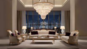 Luxury hall interior fit out by Arclight – interior fit out contractor in Dubai